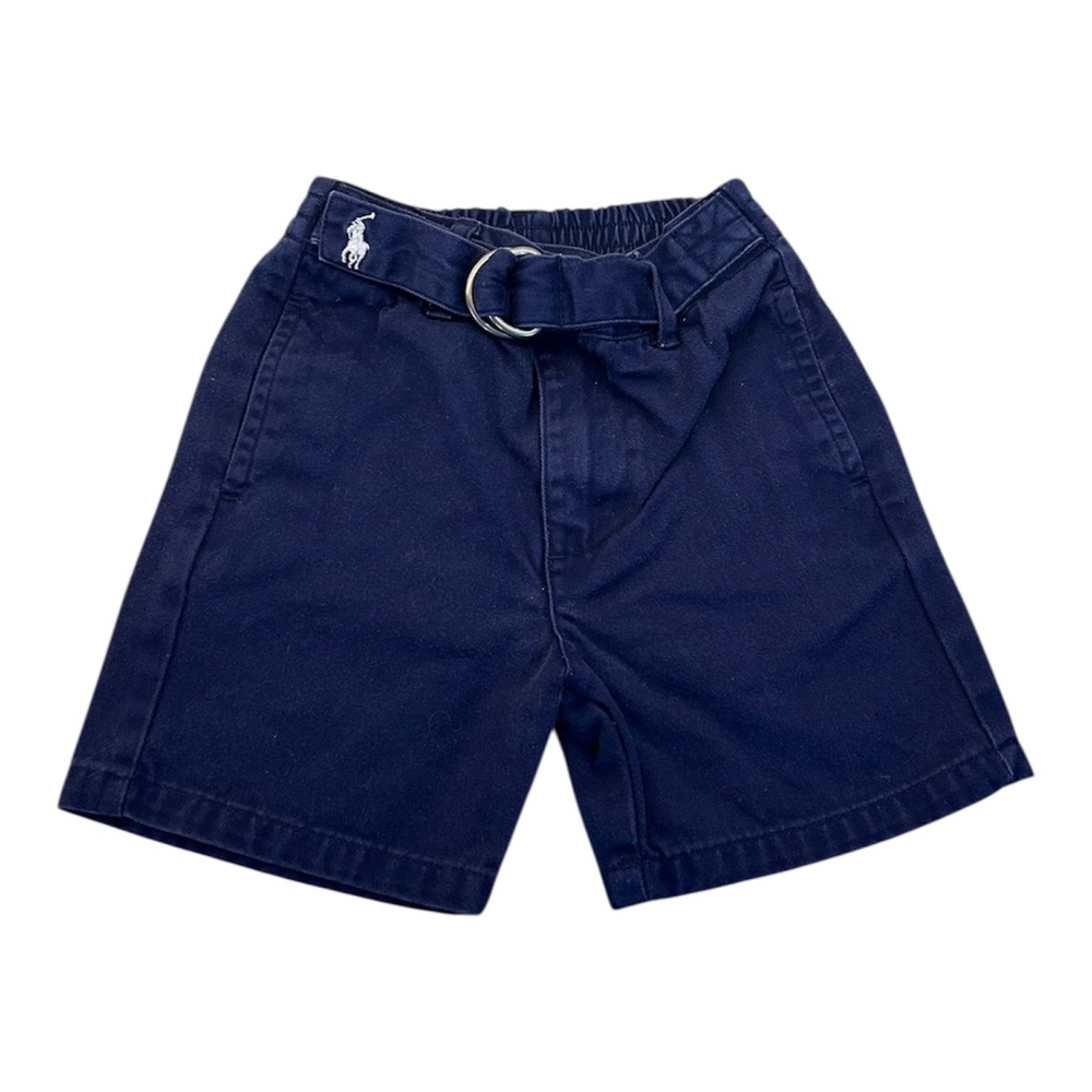 Ralph Lauren Baby Blue Belted Shorts‎ Size 3-6 Months
